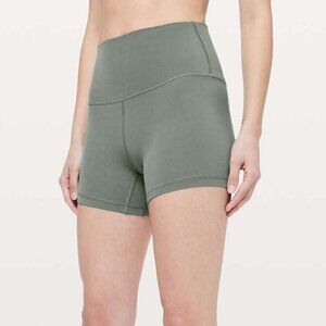 Lululemon Align Shorts 4 inch Grey Sage Green size 10